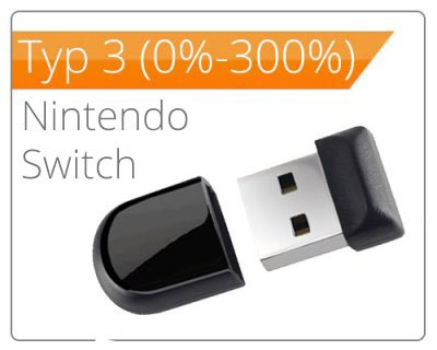 Typ 3 für Nintendo Switch und Switch Lite